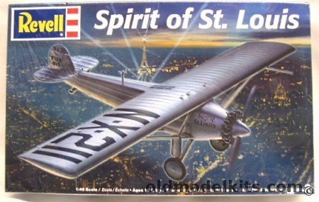 Revell 1/48 Ryan NYP Spirit of St. Louis, 85-5244 plastic model kit